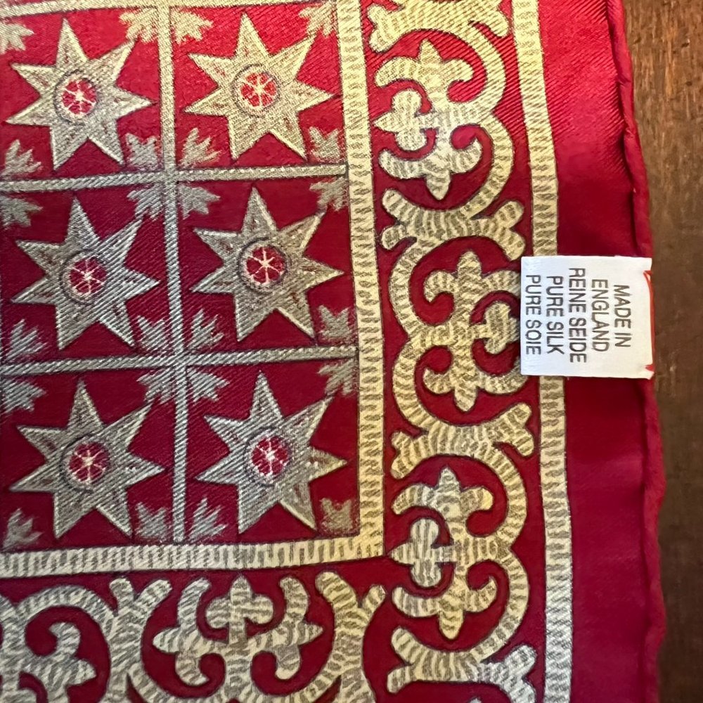 Four All-Silk Pocket Squares